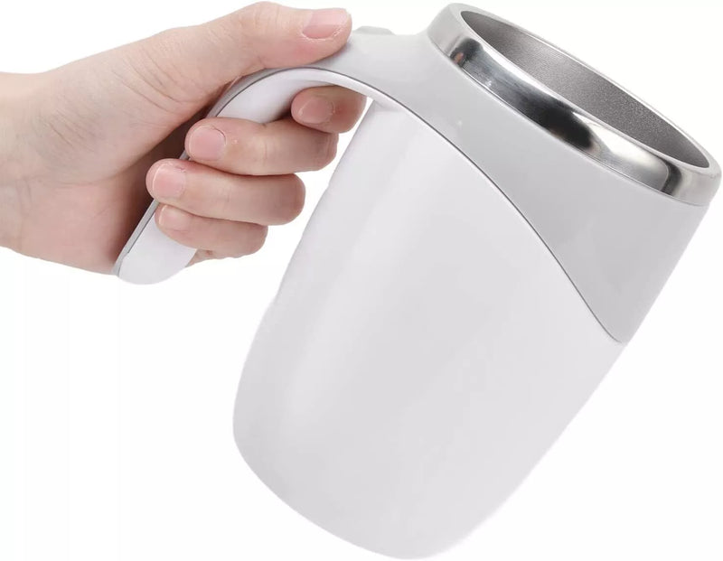 Tazza Termica Portatile Auto Mescolante Caffe' Latte Cioccolato Caldo The